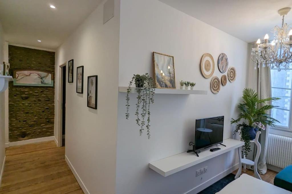 Cosy Queen -3Ch- Centre Ville & Parking Privee - Wifi Haut Debit Pau Esterno foto